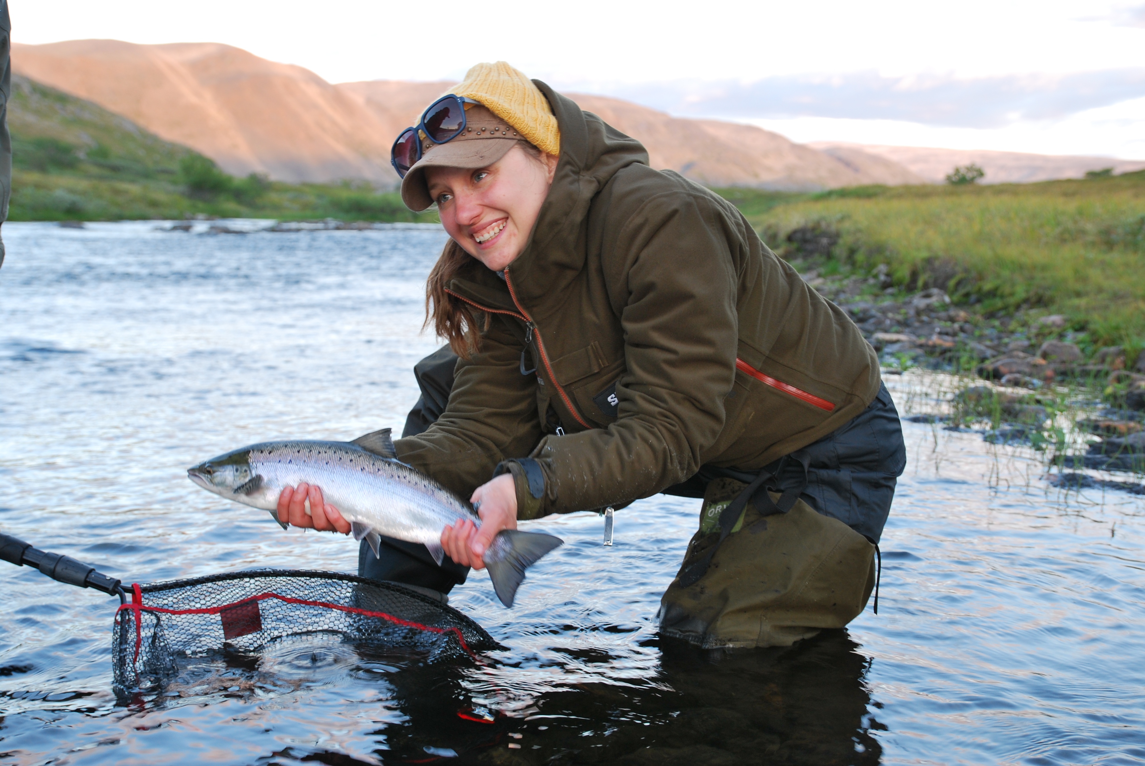 salmon flyfishing