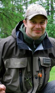 Janne Pesonen flyfishing