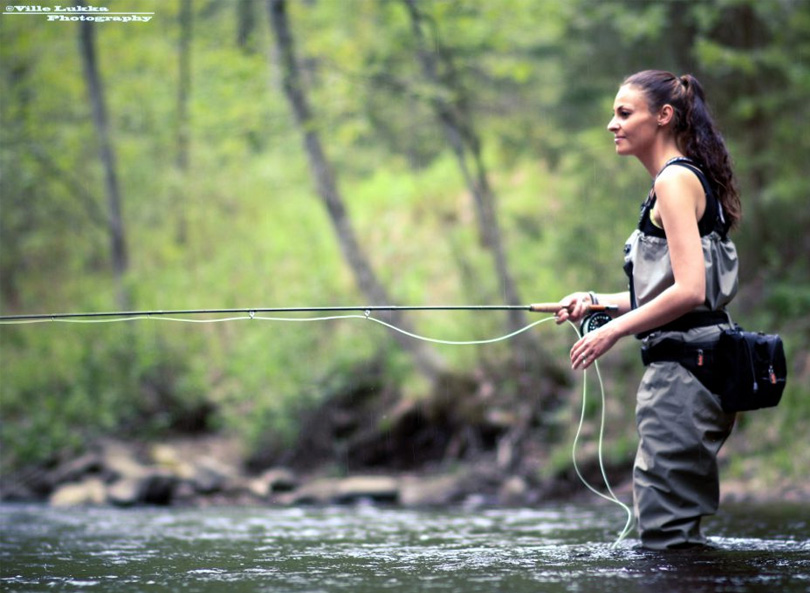 A Date with a Fly Fisherman Lead Mari to Eventually Start Her Own Guiding Business and Star on a Fishing TV-show