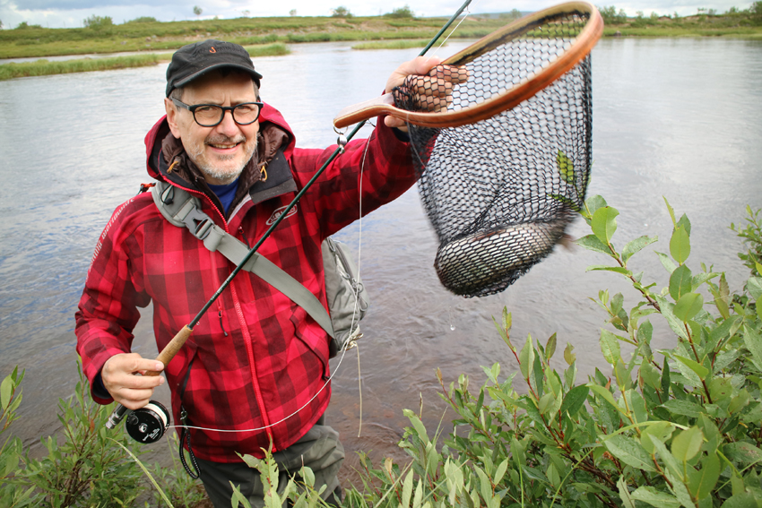 Swedish Lapland Fishing - Fly Fishing Sweden in Lainio