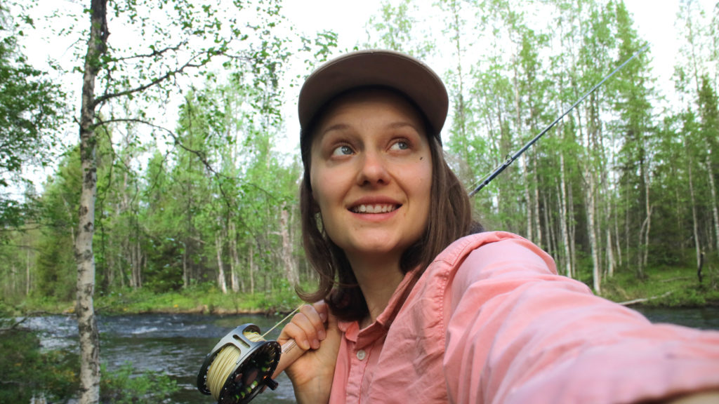 grayling fishing Korvuajoki